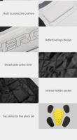 Chaqueta De Motocicleta Impermeable Para Hombre Con Protección EVA Ropa Motociclista Wearable Pantalones De Motocicleta - details 24