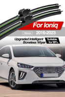 LimpiaFrente LimpiaFrente Pinceles De Parabrisas Para Hyundai Ioniq 2016-2023 2 Piezas Accesorios Para Ventanas Delanteras De Caucho Natural Inteligente Boneless Ajuste Original Al Tamaño Del Coche - details 0