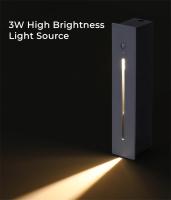 Lámpara De Pared IP65 Impermeable Para Exteriores E Interiores Con Sensor De Luz Nocturna LED Para Decoración De Pasillo Y Escalera - details 10