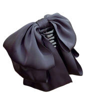 1Pcs Accesorios De Cabello Moda Para Mujer Y Niñas Grueso Lazo Con Borla Pinza Para Cola De Caballo Fiesta Headwear - details 4
