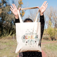 YOSIQUESE Bolsa de tela | Modelo: 'a la chica mas yeyé' | Productos y regalos solidarios hechos por personas con discapacidad - details 2