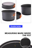 Juego De Cocina Para Camping Widesea 1.3L 2.3L Soplillo De Aluminio Plegable Para Exterior Y Viajes Sin Utensilios De Mesa - details 5