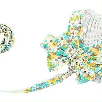 Verde Arnés de Flores para Mascotas - Talla S - 1