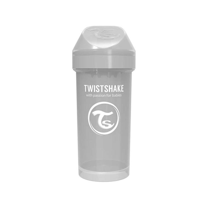 Vaso Twistshake Kid Cup 360ml 12+m Gris Pastel