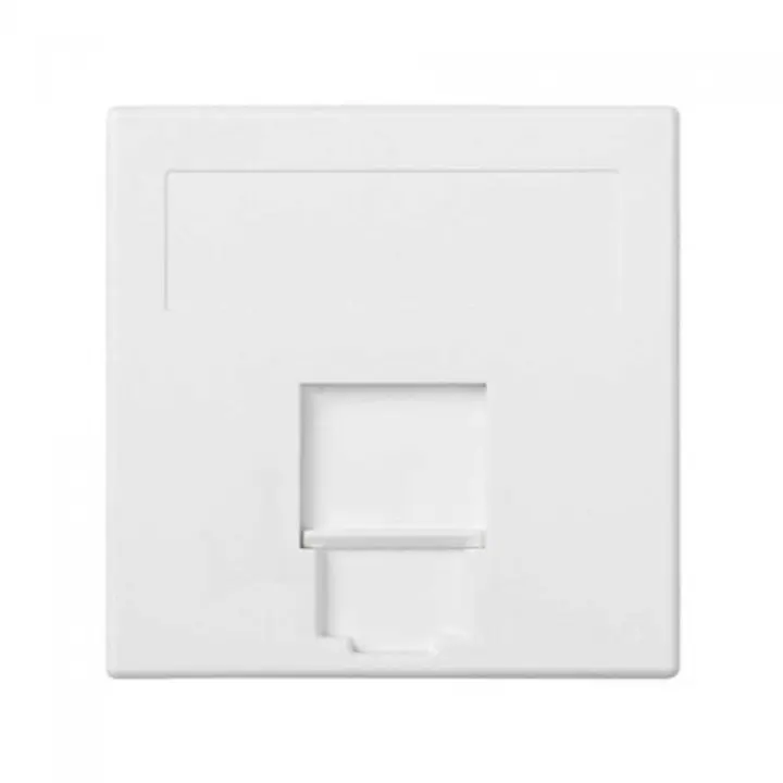 Placa voz y datos plana cg 1c amp/br/sy/kr/be blanco SIMON 50000085-030 - 1