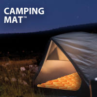 INTEX - Colchón inflable individual, camping Mat, 71x191x11 cm, construcción Fiber-tech, fabricado con TPU reciclable, peso máximo soportado 136 kg, cama plegable inflable, colchón de aire, colchón ultra ligero - details 1