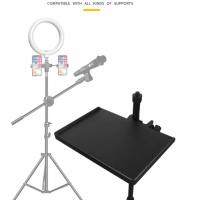 Soporte De Tarjeta De Sonido Universal Para Micrófono Compatible Con Trípode Soporte Para Micrófono De Transmisión En Vivo Accesorio De Instrumento Eléctrico - details 2