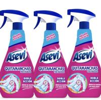 ASEVI- Pack 3 Quitamanchas 750ML - Elimina Manchas y Olores Eficaz Contra Manchas Difíciles Fórmula Sin Lejía - details 0