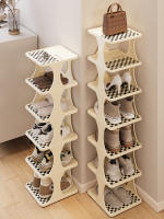Estante De Almacenamiento De Zapatos En Cuadros Multicapa Para Hogar Y Dormitorio Material Plástico Colgador De Zapatos - details 0