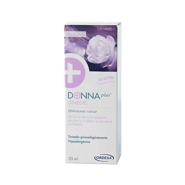 Donnaplus Ginegel Hidratante Vulvar, Calma Picor y Reduce Sequedad - 1