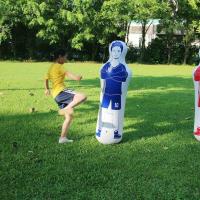 Puerta De Fútbol Inflable Para Entrenamiento De Portero 160cm PVC Para Adultos Y Niños Máquina De Boxeo Estático Para Practicar Fútbol - details 11