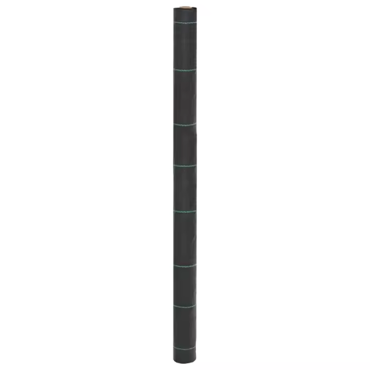 vidaXL Membrana para malezas PP negra 1,5x150 m - 1