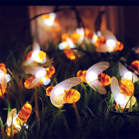Nueva Luz De Hiedra De Abeja Solar Bonita Y LED Para Jardín Pared Puerta Puerta De Entrada 5m 20 LEDs Decoración Navideña Para Patio Exterior - details 10
