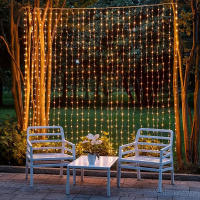 Luces De Hilo De Cobre Solar Para Exterior 3/6x3M Guirnalda De Hadas Para Navidad Halloween Cumpleaños Regalo De Boda Decoraciones - details 5