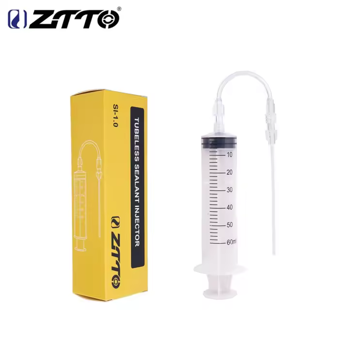 Injector De Sellador Para Neumáticos Tubless De Bicicleta ZTTO MTB Montaña Carretera Herramienta Para Válvula Core Sin Tubos Internos UST Tyre - 1