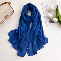 Pañuelo De Mujer IROJEFF De Seda Poliéster 2025 Hijab De Lino Premium Maxi Wrap Estilo Elegante Color Sólido Protección Solar - details 30