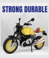 Modelo a Escala 1:12 De Motocicleta R Nine T En Aleación Con Sonido Y Luz Vehículo De Juguete Para Coleccionistas Y Niños Simulación off Road Sin Batería Material Metálico - details 6