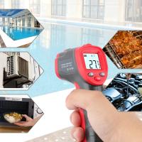 Termómetro Infrarrojo Digital RZ No Contacto Con Láser Para Cocina -50℃ ~ 600℃ Medidor De Temperatura Para Alimentos - details 5