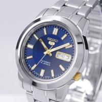 Seiko Watches Reloj Automático Hombre Seiko 5 SNKK11J1 38mm Hecho en Japón Dial Azul Correa de Acero - details 0
