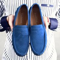 Zapatos Casuales Para Hombre De Cuero De Alta Calidad Mocasines Con Cordones Tamaño 38-47 Diez Colores Slip-on Zapatos De Conducción Moda Transpirables Y Massajeados - details 54