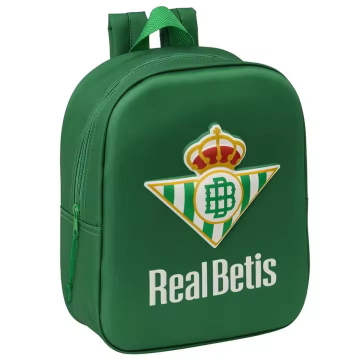 Mochila Guarderia 3D Bolsillo Red Real Betis Balompie 22X10X27Cm - 1