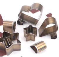 3Pcs Herramienta De Corte De Cuero Con Patrón Hueco Herramienta De Cortado De Efecto De Corazón/Gota De Agua/Pentagrama Para Artesanía De Cuero - details 6
