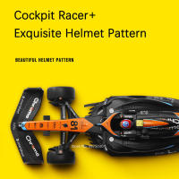 McLaren MCL60 F1 Miniatura De Coche De Acción a Escala 1:24 Juguetes De Aleación De Metal Con Ruedas Giratorias Regalo Para Niños - details 4