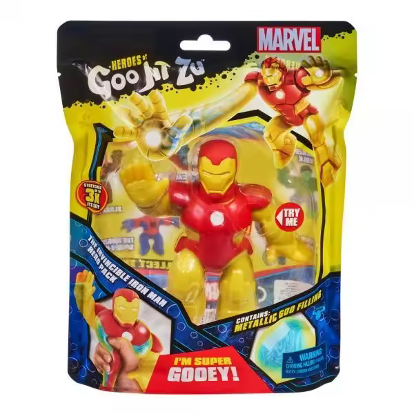 FIGURA MARVEL HEROES GOO JIT ZU (SURTIDOS). Figura coleccionable con acabados de alta calidad. Perfecta para fanáticos y coleccionistas que buscan exclusividad en sus piezas. - 1
