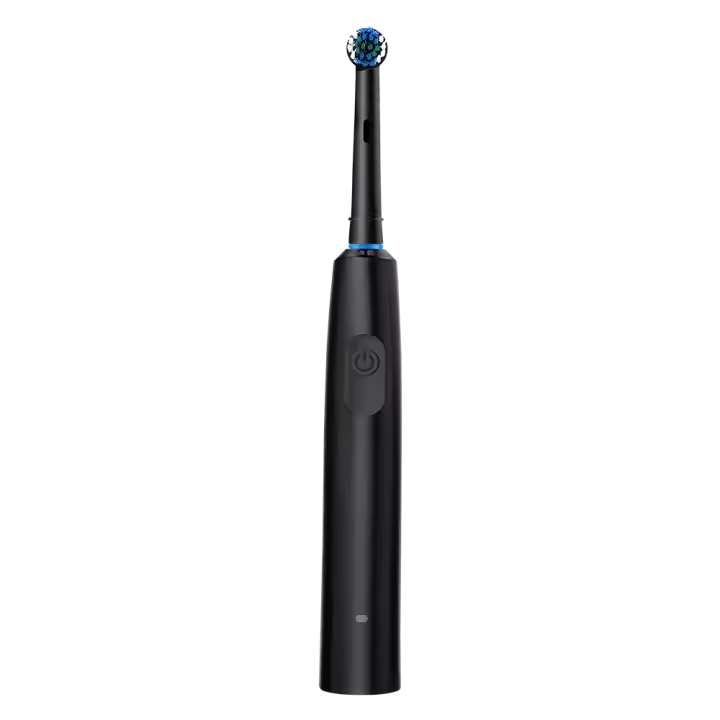 Cepillo De Dientes Eléctrico Recargable Para Adultos Con Cerdas Suaves Y Cabezas De Cepillo Rotatorias Inteligente Timer Limpieza Profunda Modos De Limpieza Placa Eliminación Blanqueamiento Masaje IP67 Impermeable - 1
