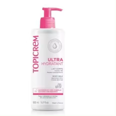 Topicrem leche ultra-hidratante corporal, 500 ml - 1