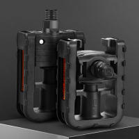 Pedal Plegable Para Bicicleta Universal Con Reflejante Accesorios Para Ciclismo Plataforma Ultraligera De ABS Y Acero Para Vehículos Eléctricos Y Montañas - details 2