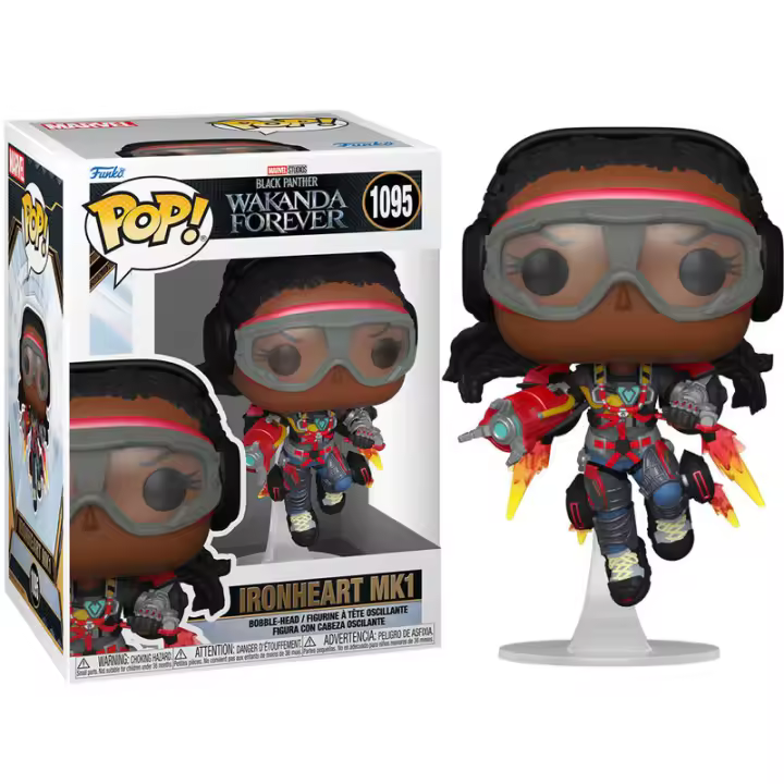 Figura Pop Black Panther Wakanda Forever Ironheart Mk 1-Figura de Vinilo Coleccionable - Idea de Regalo- Mercancia Oficial - Juguetes para Niños y Adultos - Movies Fans - Muñeco para Coleccionistas y Exposición - 1