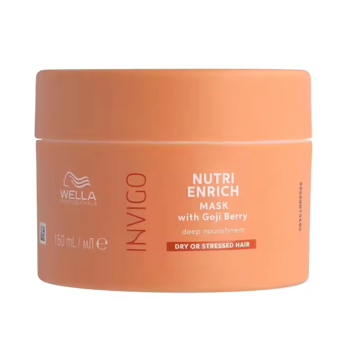 Wella Mascarilla Nutri-Enrich: Nutrición Intensa y Suavidad Duradera para Cabello Seco - 1
