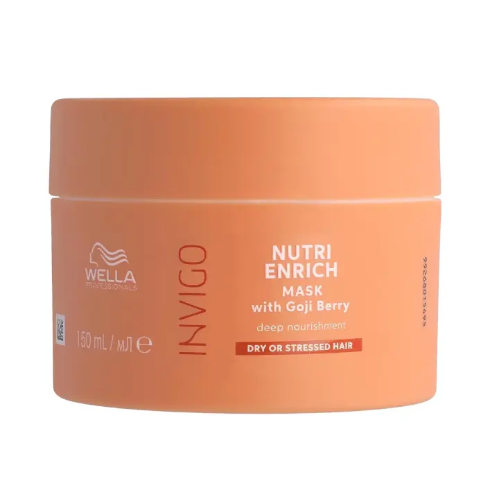 Wella Mascarilla Nutri Enrich: Nutrición Intensa y Suavidad Duradera para Cabello Seco - 1