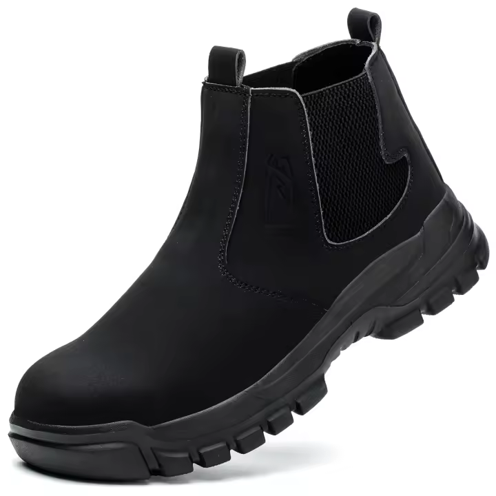 Botas De Seguridad Para Hombre Impermeables Con Punta De Acero Antigolpes Y Antipinchazos Para Actividades Al Aire Libre Senderismo Y Tácticas - 1