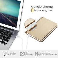 Lámpara De Mesa Recargable USB 3D Madera Plegable LED Luz Nocturna De Libro Con 3 / 5 Colores De Iluminación Decoración Para Dormitorio Y Sala De Estar - details 9