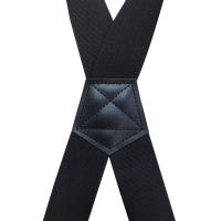 Suspenders Para Hombres Trucker De Gran Talla Con 2 Clip Plásticos Resistentes 3.8cm Anchos Cinturones Ajustables De Esterilla Elástica Para Trabajo - details 1