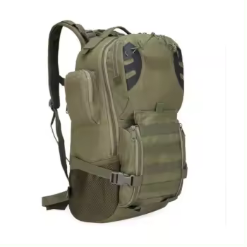 Prowalk Mochila verde olivo, olive green, tactica militar de 30 a 35 litros para acampada y excursión, senderismo y montaña, bolso para hombres o mujeres estilo ejercito de kombat tactico , ciclismo correr, running, rutas y sendero, gimnasio - 1