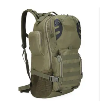 Prowalk Mochila verde olivo, olive green, tactica militar de 30 a 35 litros para acampada y excursión, senderismo y montaña, bolso para hombres o mujeres estilo ejercito de kombat tactico , ciclismo correr, running, rutas y sendero, gimnasio - 1