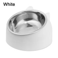Tazón De Alimentos Para Mascotas De Acero Inoxidable Resistente Al Caídas Con Boca Oblicua Protege La Columna Vertebral Diseño De Gato Y Perro Juguetón - details 16