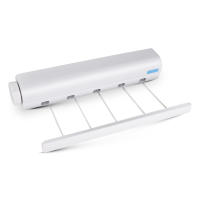Línea De Secado Retráctil Para Interior En Pared r Moderno Y Espacioso Para Baño Material Plástico Auto Recolocable - details 1