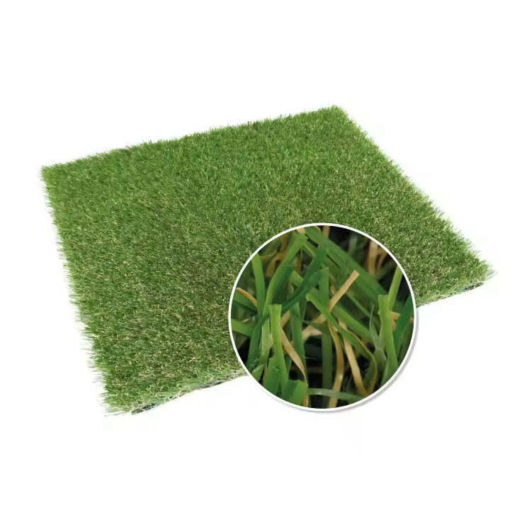 Césped artificial • Naturalmente suave en aspecto de césped real • Marbella, 21 mm • impermeable y resistente a los rayos UV • Jardín, terraza, decoración • 100 x 150 cm - 1