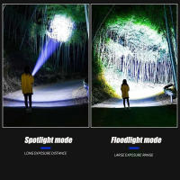 Linterna Táctica LED Potente 5000LM Luz Emergente Con Luz De Cola Y Telescópica Recargable ABS Certificación CCC Ce ROHS FCC - details 8