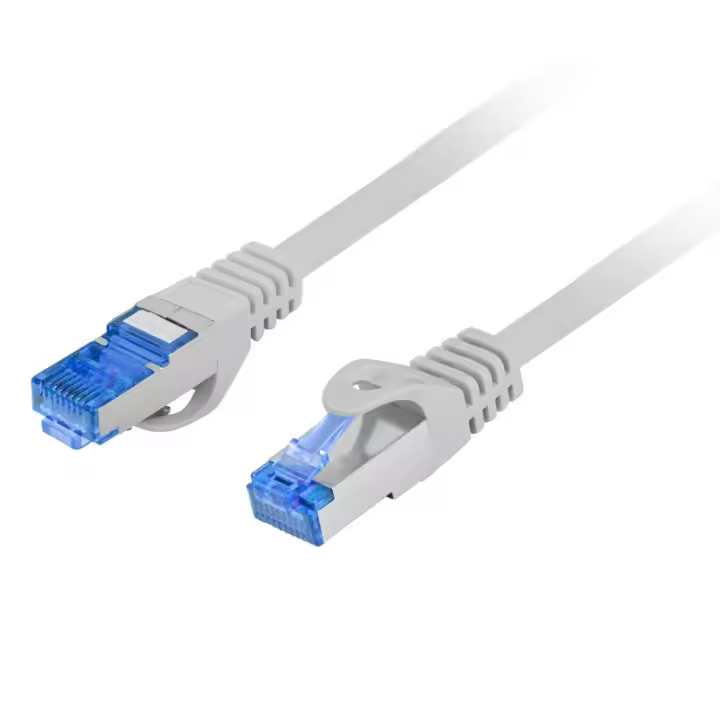 Lanberg Cable de Red RJ45 FTP Cat.6A LSZH CCA Fluke Pass Test 1.5m Gris - 1