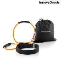 InnovaGoods® Cinturón gomas elasticas musculacion, Bandas Elásticas de musculacion x2-40 lb/18 kg, Correas Ajustables con Velcro, bandas elasticas fitness para Glúteos, Abdominales y Piernas. - details 3