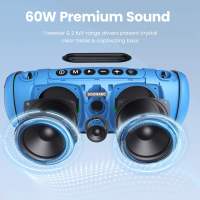 Altavoz Bluetooth Portátil, 18 Horas de Reproducción, Impermeable IPX7, Modos de Audio Duales, Ultra Portátil, Ideal para Música en Campamentos y Actividades al Aire Libre - details 0