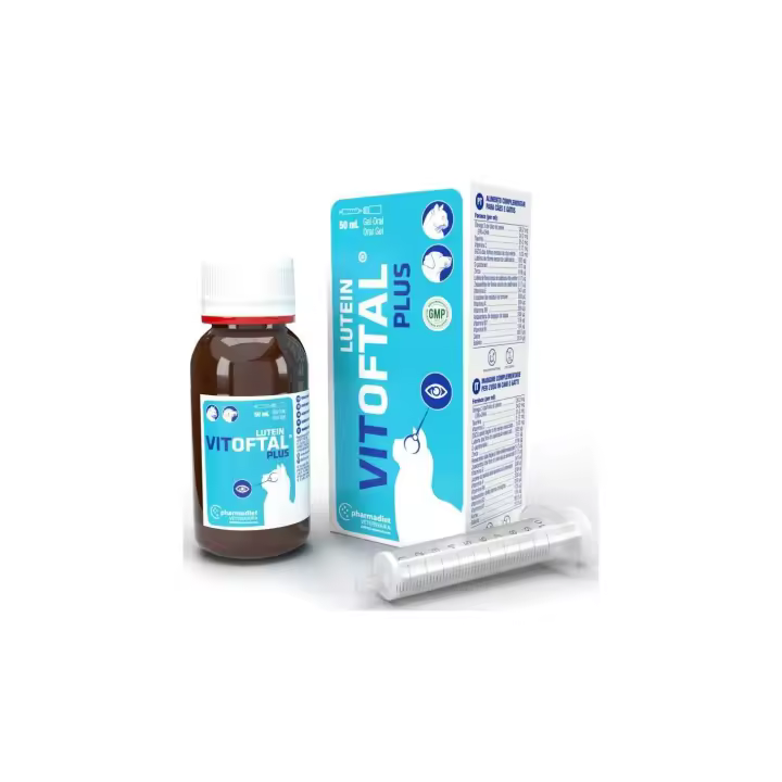 PHARMADIET - Vitoftal lutein plus gel 50 ml - 1