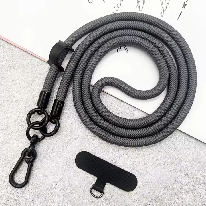 Correa Cruzada Universal De 120CM Para Teléfono Móvil Y Deportes De Escalada En Nylon Colorido Cadena Sola De Cordón Unisex - 1