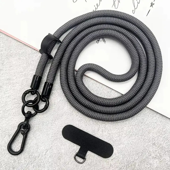 Correa Cruzada Universal De 120CM Para Teléfono Móvil Y Deportes De Escalada En Nylon Colorido Cadena Sola De Cordón Unisex - 1