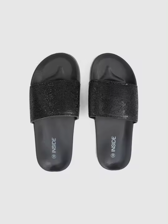Chanclas de pala con pedrería termofijada INSIDE - 1